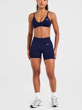 AYBL Navy Seamless Adapt Bike Shorts - Deep Navy